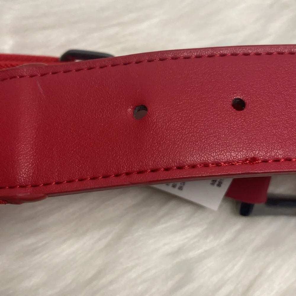 Youth Nike T-Ball or Baseball Red Belt One Size Adjustable 1.5” Thick - Picture 8 of 12